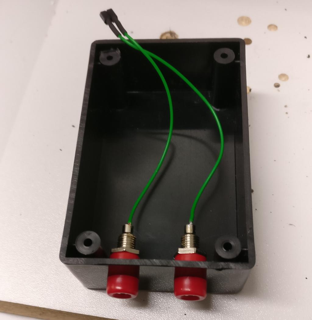 Box with connectors